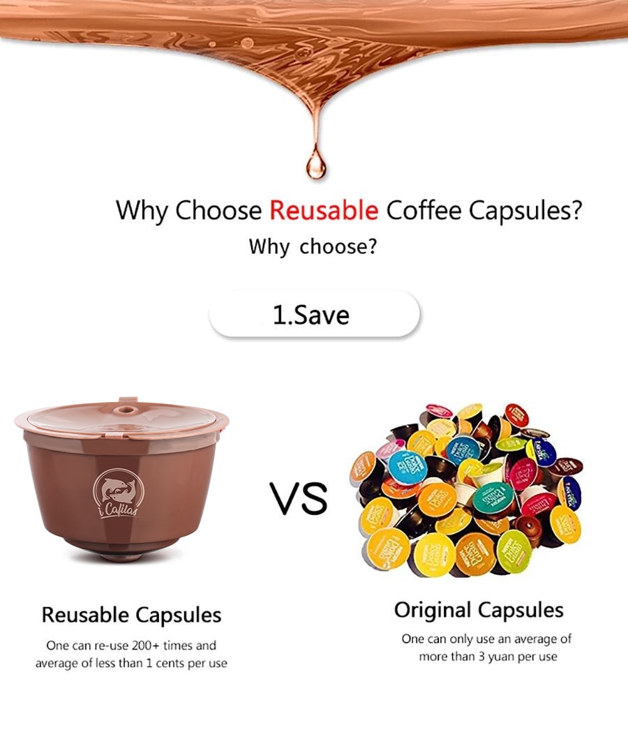 Capsula reutilizável - Dolce Gusto