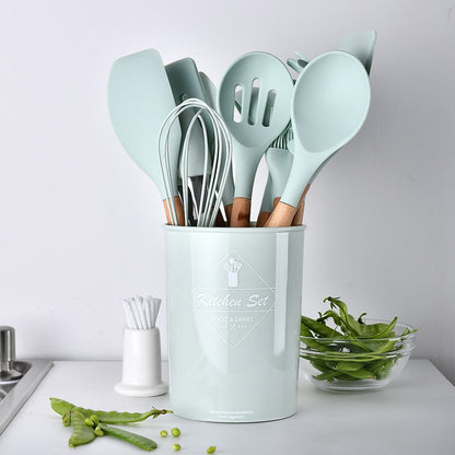 Kit de Utensílios de Silicone