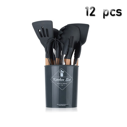 Kit de Utensílios de Silicone